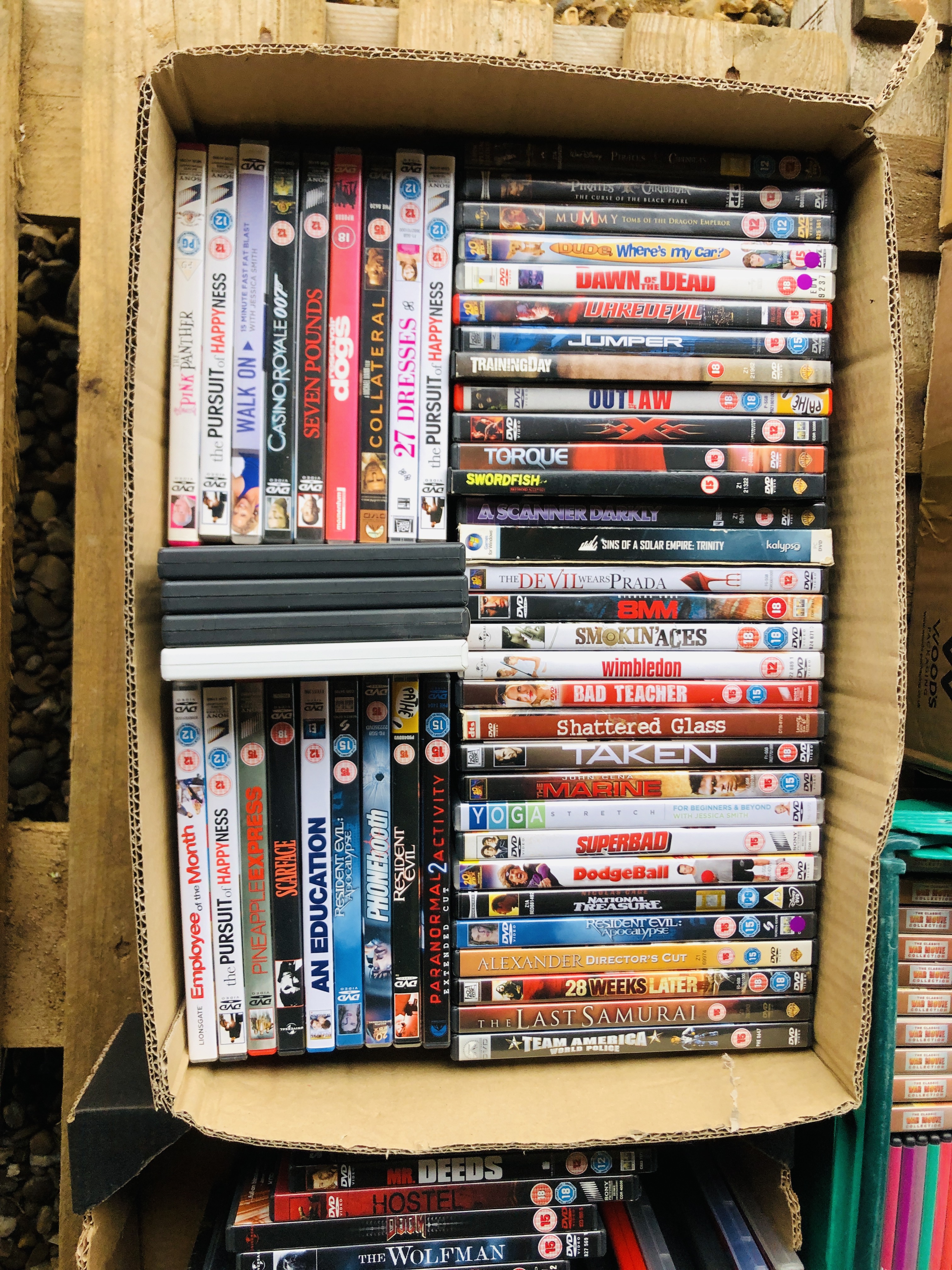 A LARGE COLLECTION OF MIXED DVD'S IN BOXES - Image 11 of 17