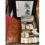 AN ACCUMULATION OF CIGARETTE CARDS, SOME PART SETS IN PACKETS,