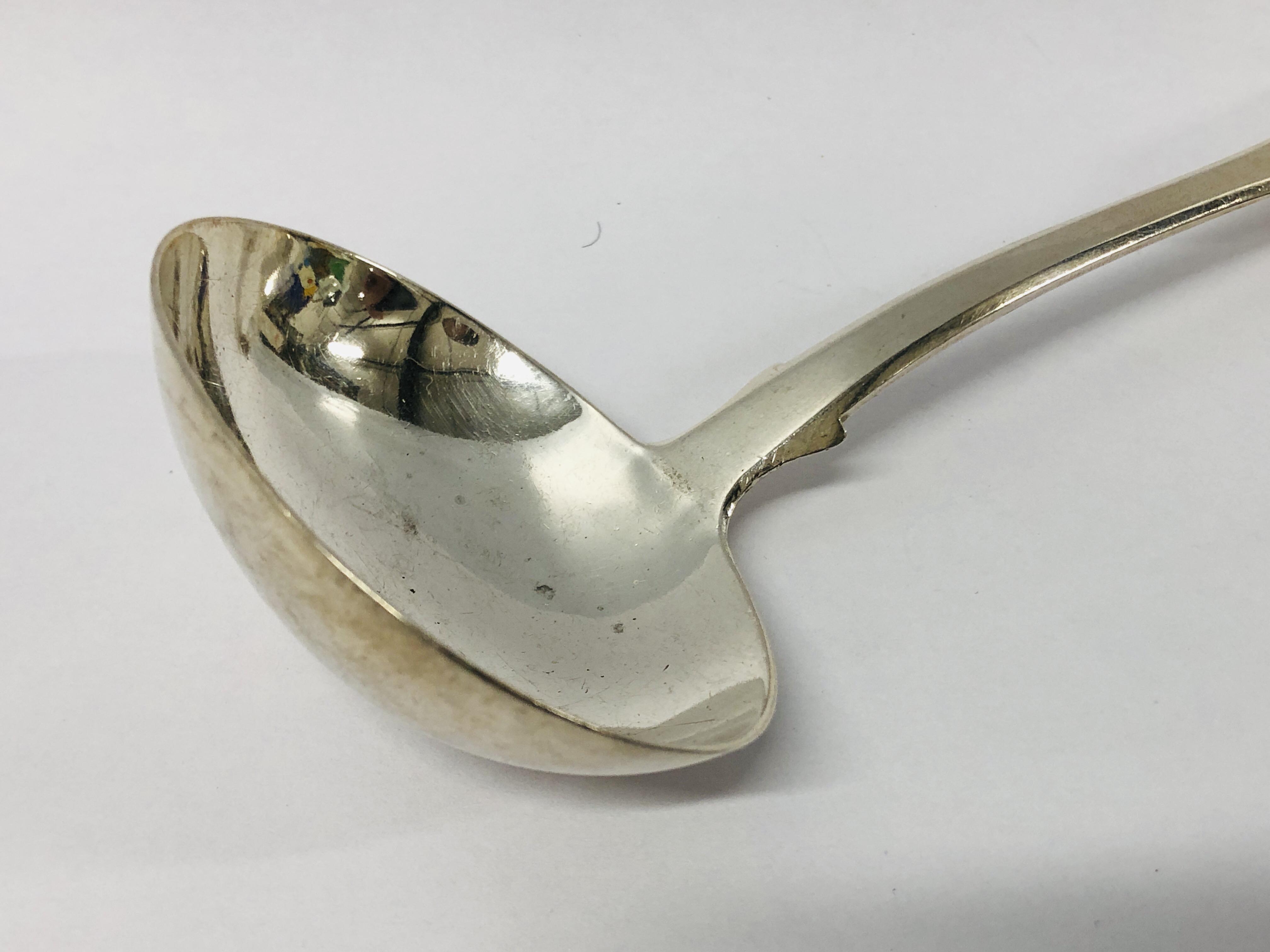 A PAIR OF SILVER SAUCE LADLES EXETER 1836, WILLIAM ROWLINGS SOBEY. - Image 11 of 18
