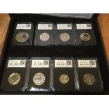 THE 2016 DATE STAMP UNITED KINGDOM SPECIMEN YEAR SET OF 8 COINS IN CASE WITH CERTIFICATE AND