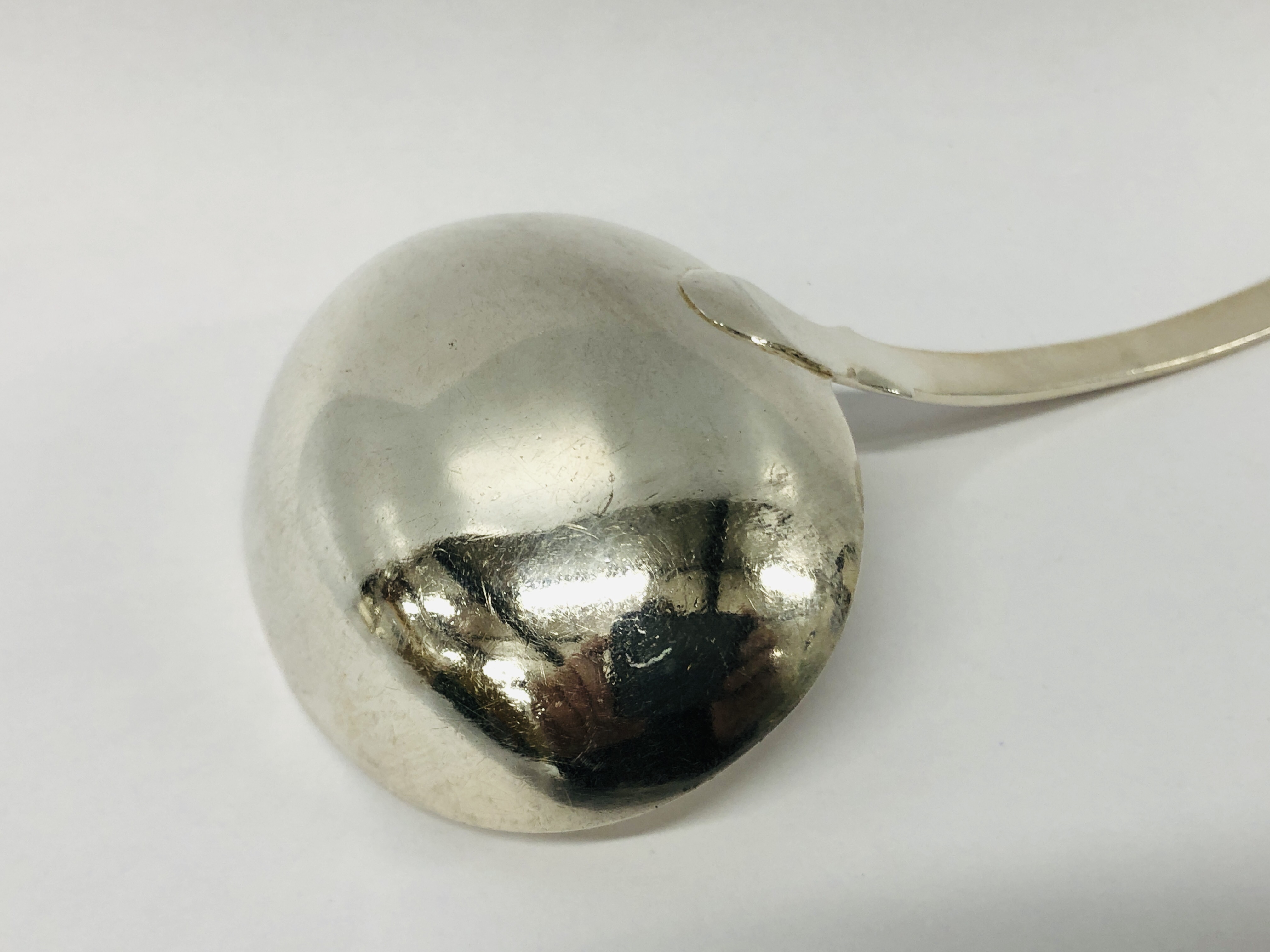 A PAIR OF SILVER SAUCE LADLES EXETER 1836, WILLIAM ROWLINGS SOBEY. - Image 7 of 18