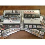 BINDER OF GB MINT DECIMAL INCLUDING 1986 YEAR SETS (2),