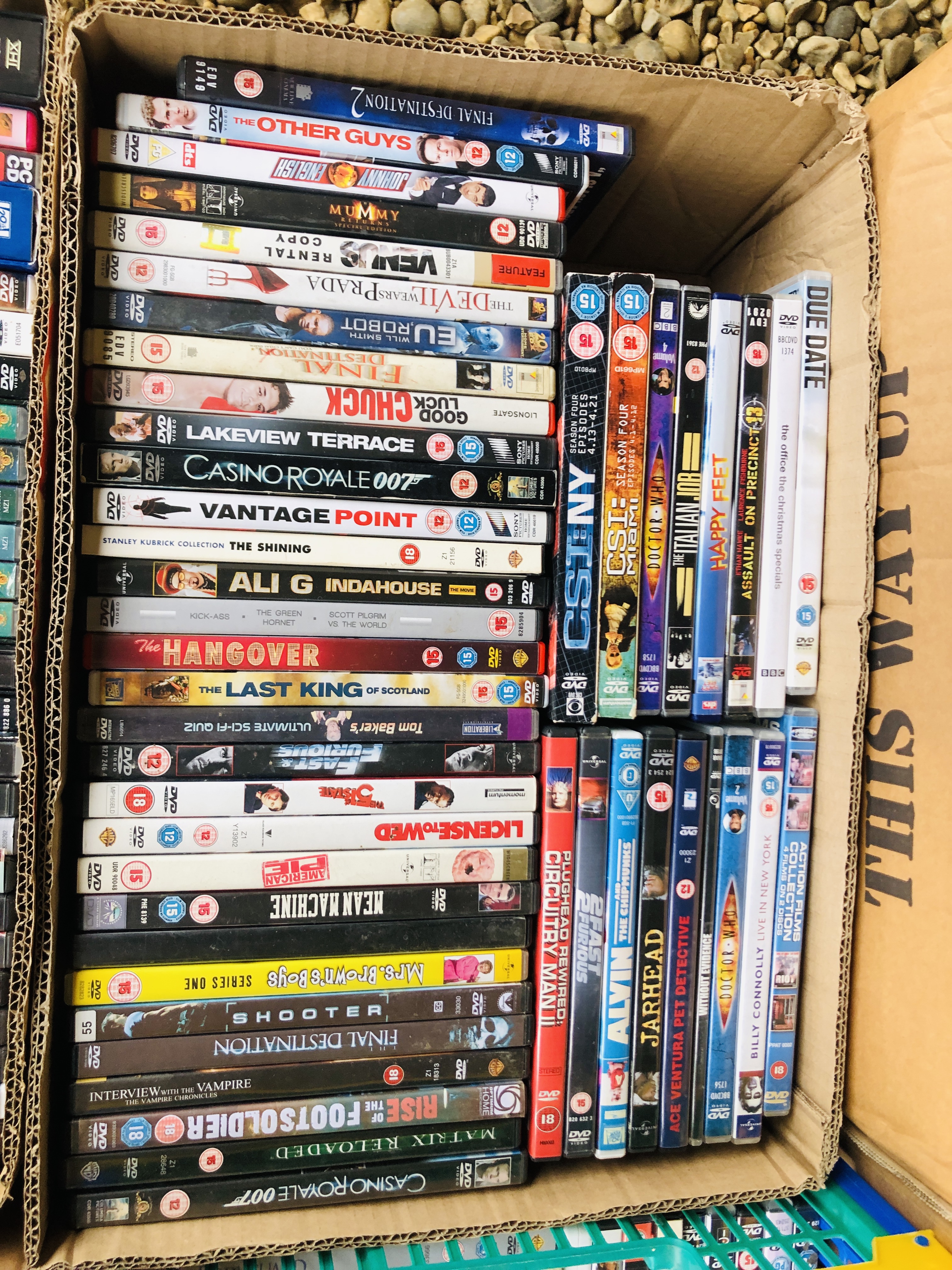 A LARGE COLLECTION OF MIXED DVD'S IN BOXES - Image 3 of 17