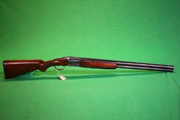 12 BORE BSA OVER AND UNDER SHOTGUN SINGLE TRIGGER, EJECTOR,