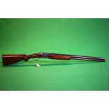 12 BORE BSA OVER AND UNDER SHOTGUN SINGLE TRIGGER, EJECTOR,