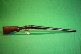 HERNANDEZ 12 BORE SIDE BY SIDE SHOTGUN #40972 - (ALL GUNS TO BE INSPECTED AND SERVICED BY QUALIFIED