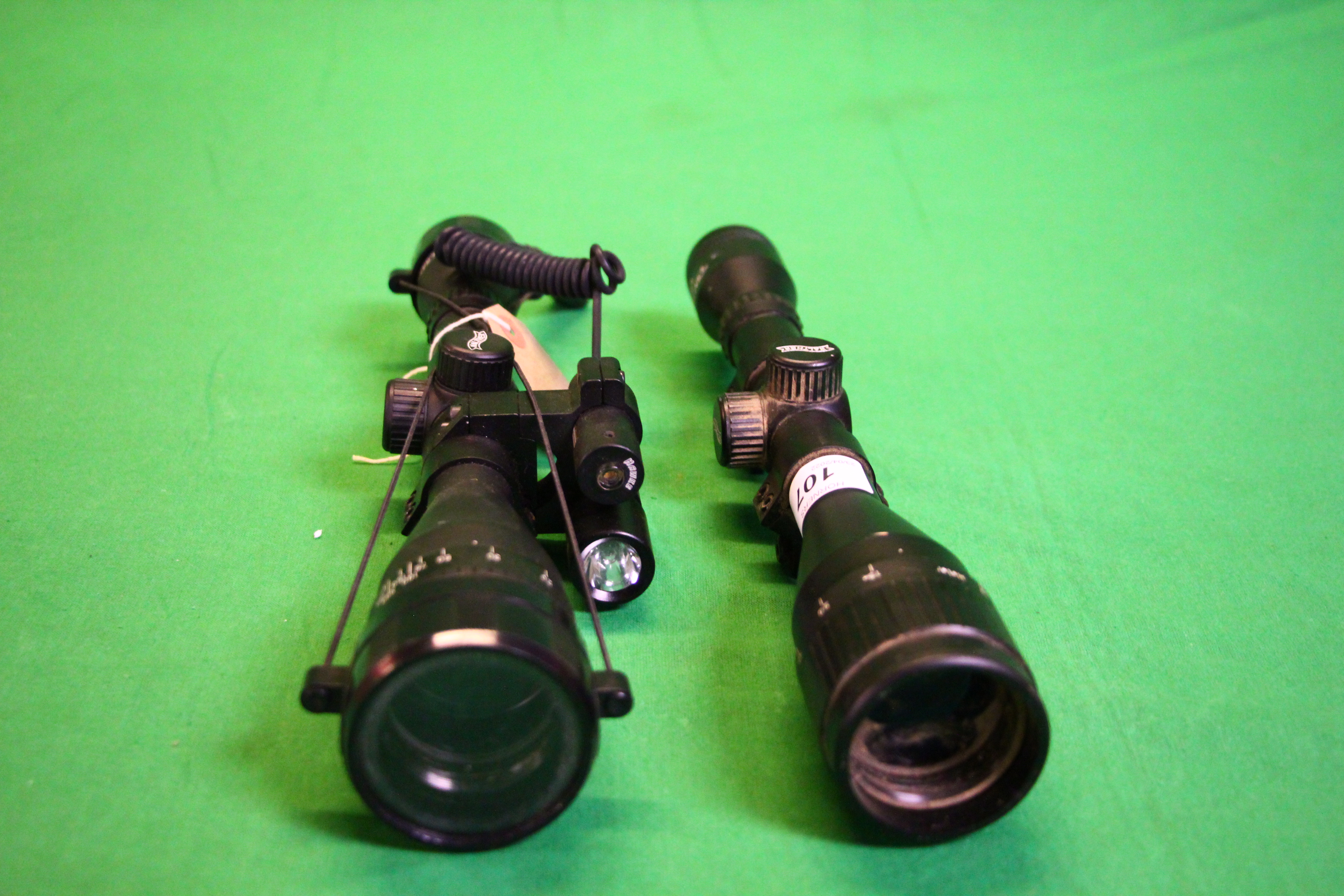 2 X WALTHER RIFLE SCOPES TO INCLUDE 6X42 WITH MOUNTS AND 6X42 WITH MOUNTS LAZER AND TORCH - Image 2 of 4