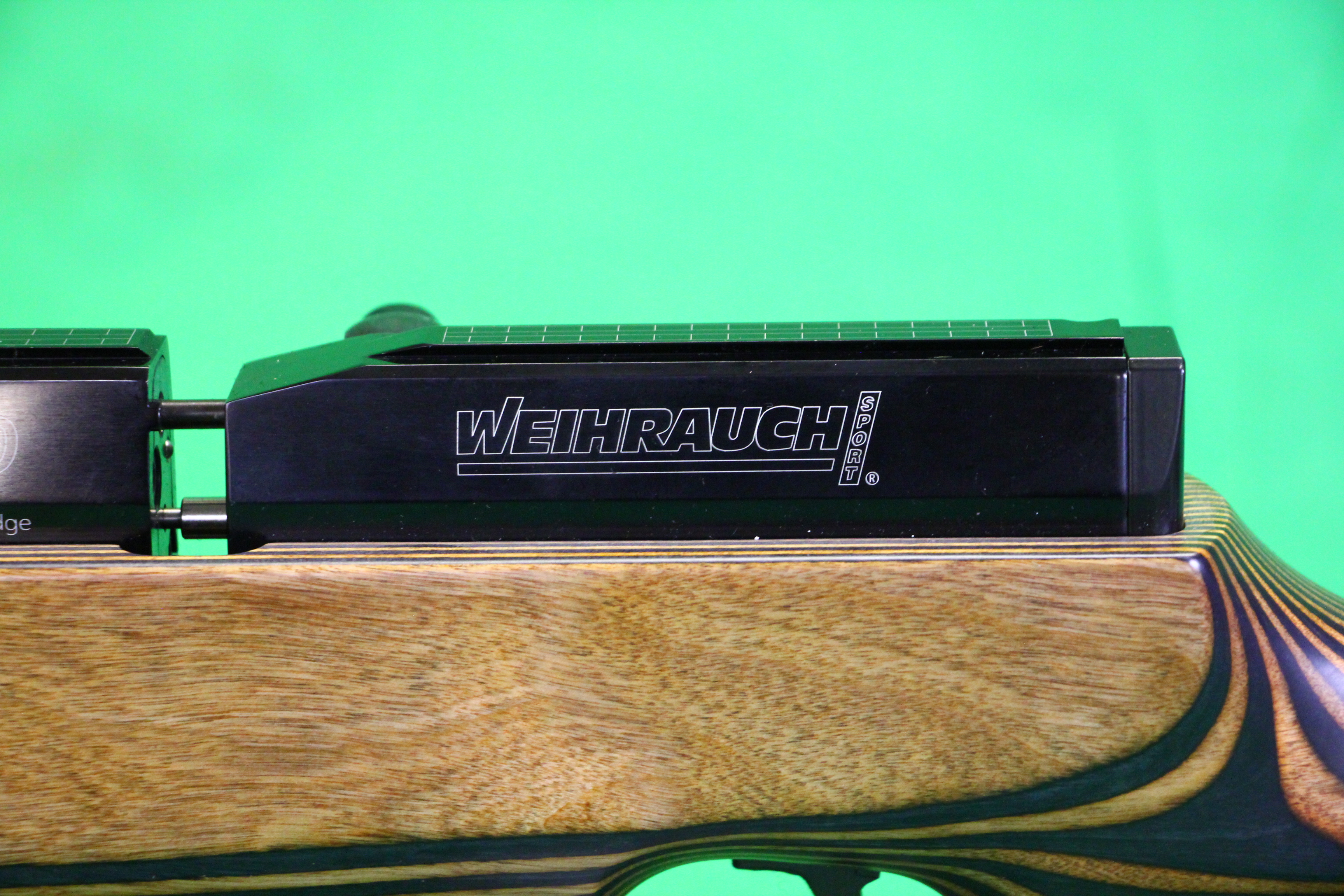 WEIHRAUCH HW 100 KT PCP AIR RIFLE, LAMINATE STOCK . - Image 9 of 16