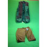 A LITTS SIZE M SKEET JACKET AND A PAIR OF SEELAND SIZE 52 BRIGGS