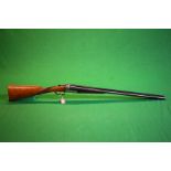 PARKER HALE 12 BORE SIDE BY SIDE SHOTGUN #156979 - (ALL GUNS TO BE INSPECTED AND SERVICED BY