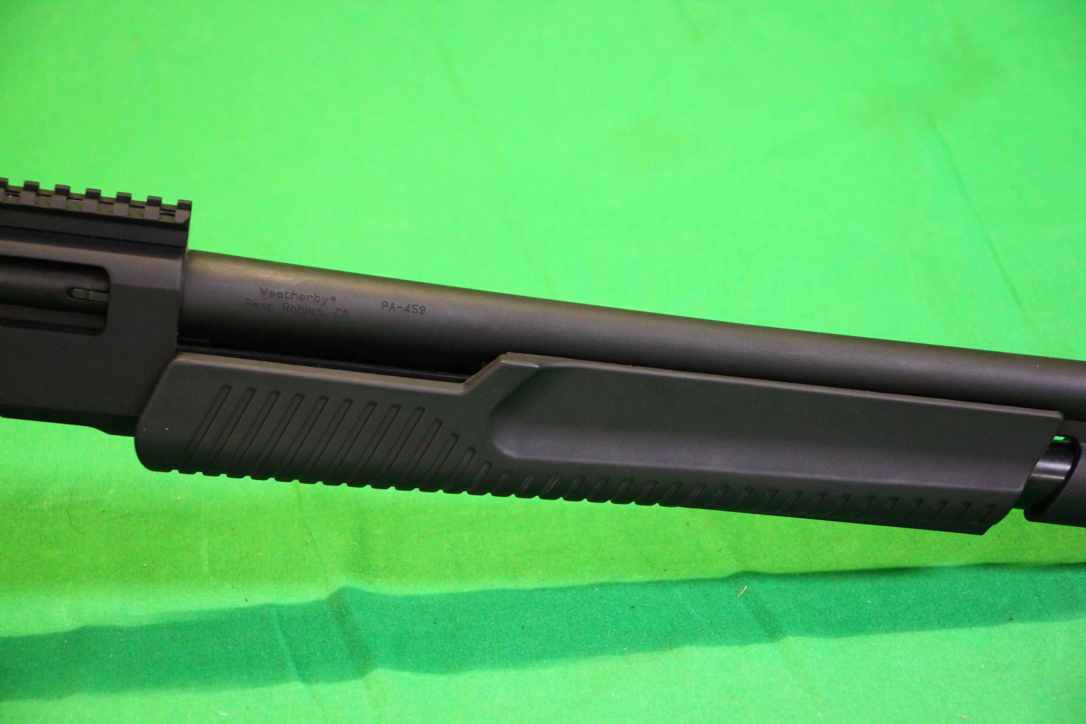 WETHERBY 12 BORE SELF LOADING PUMP ACTION SECTION ONE 5 SHOT SHOTGUN #AK06074, ALL WEATHER STOCK. - Image 5 of 11