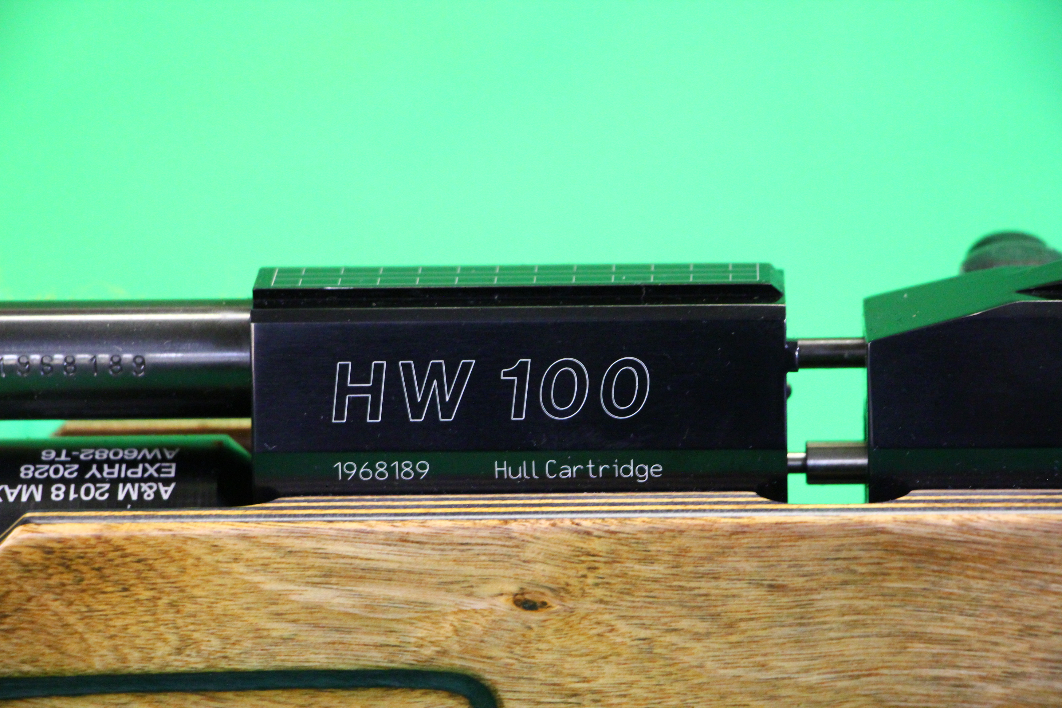 WEIHRAUCH HW 100 KT PCP AIR RIFLE, LAMINATE STOCK . - Image 10 of 16