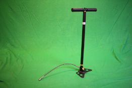 A AIR GUN PCP STIRRUP PUMP WITH HOSE