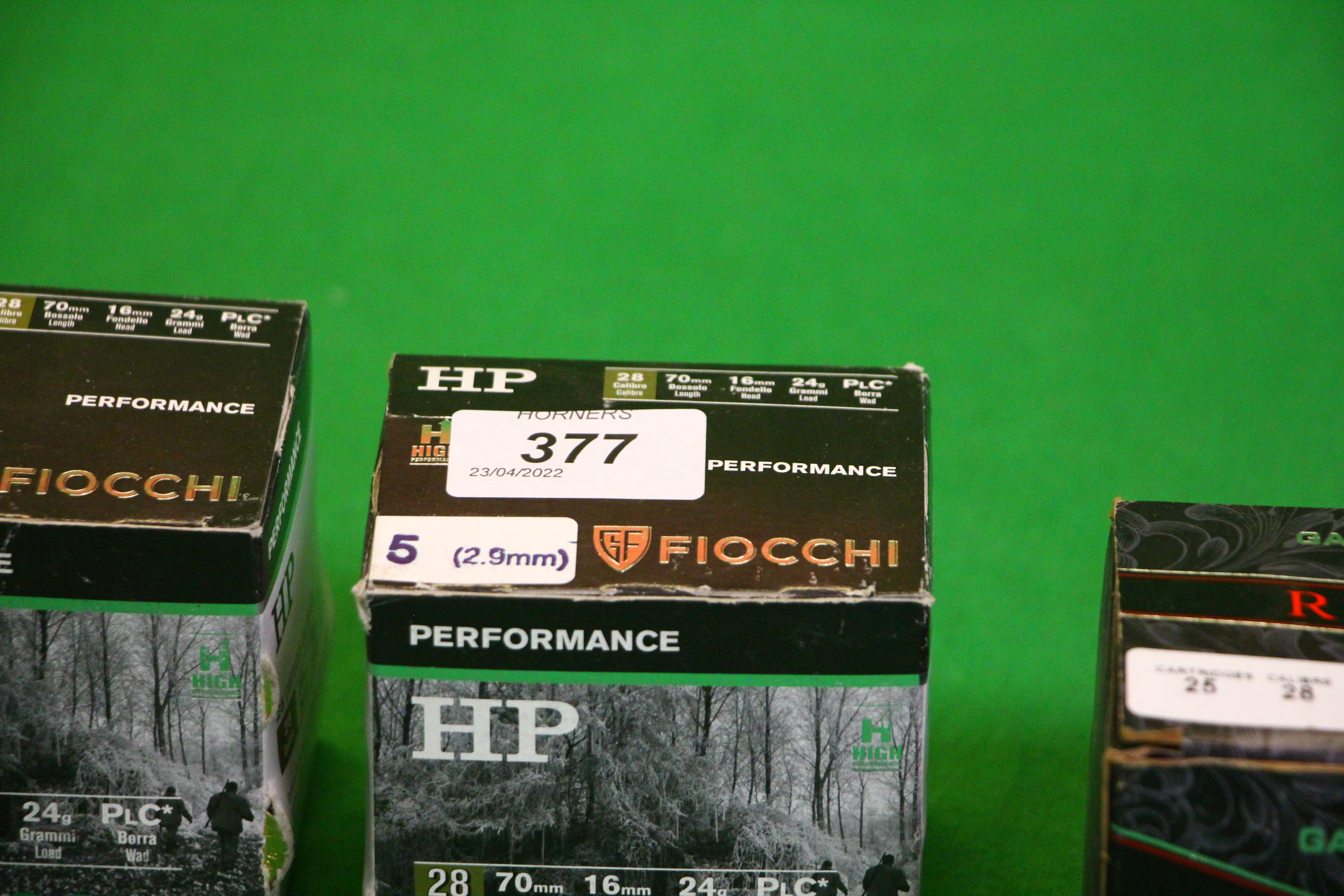 100 28GM CARTRIDGES TO INCLUDE FIOCCHI HP 70MM 24GM 5 SHOT, - Image 3 of 4