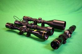 4 X NIKKO STIRLING SCOPES TO INCLUDE GOLD CROWN WIDE ANGLE 4X40, SILVER CROWN 4X32,