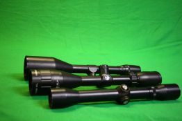 3 X VARIOUS RIFLE SCOPES TO INCLUDE VARMINT 3-10X44,