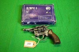 AN OLYMPIC 6 STARTING PISTOL WITH BOX