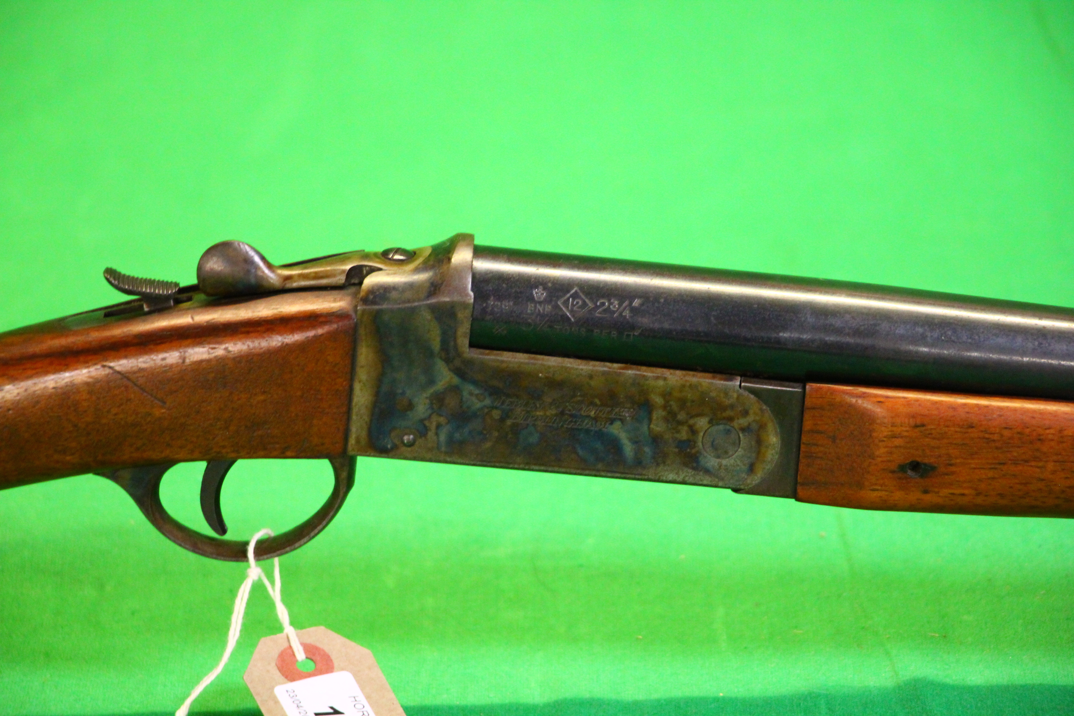 WEBLEY & SCOTT 12 BORE SINGLE SHOT SHOTGUN #84501 - (ALL GUNS TO BE INSPECTED AND SERVICED BY - Image 2 of 7