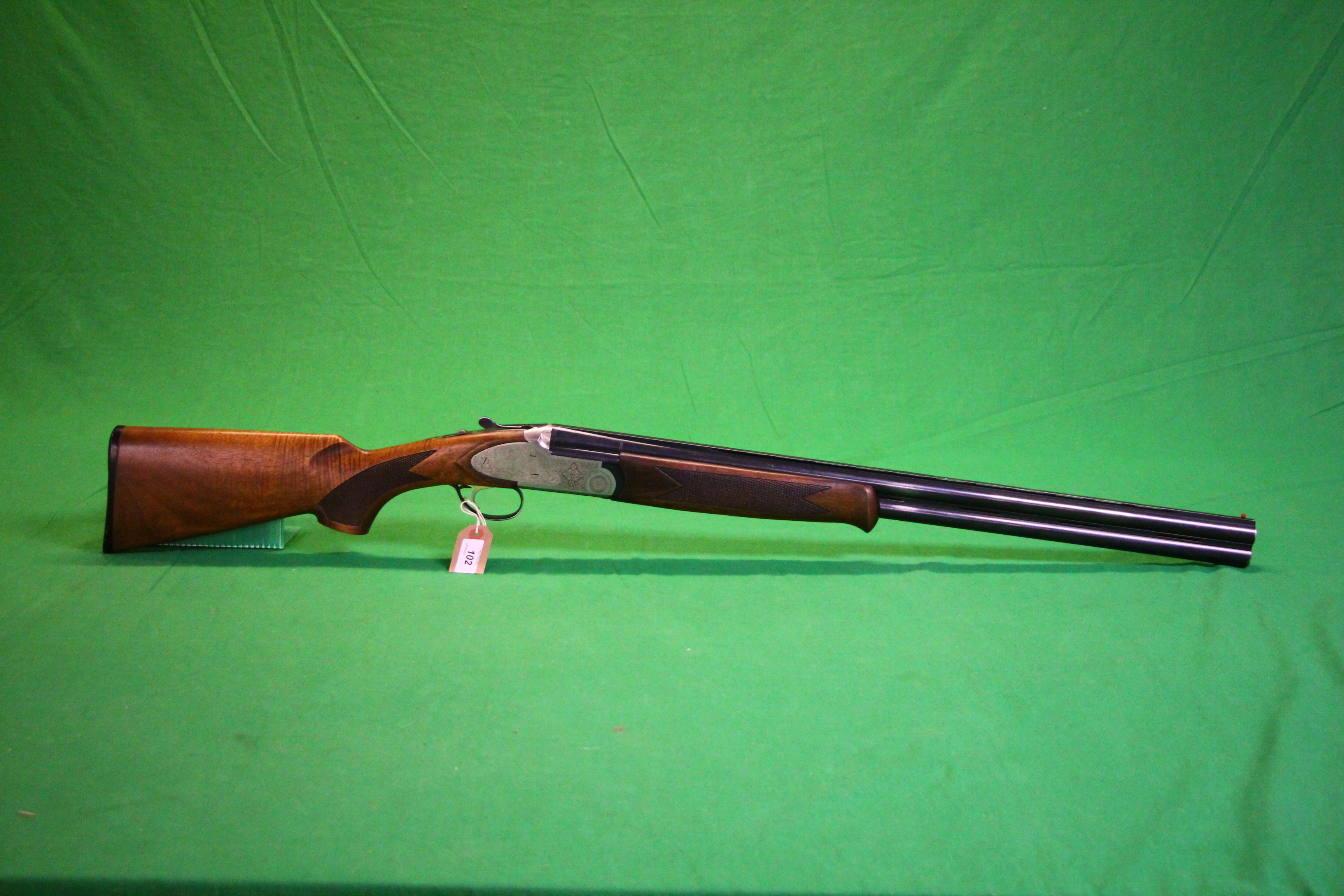 BETTINSOLI 12 BORE OVER AND UNDER SHOTGUN #98200 5 CHOKES AND KEY - (ALL GUNS TO BE INSPECTED AND