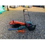 A QUALCAST ELECTRIC GARDEN SCARIFIER,