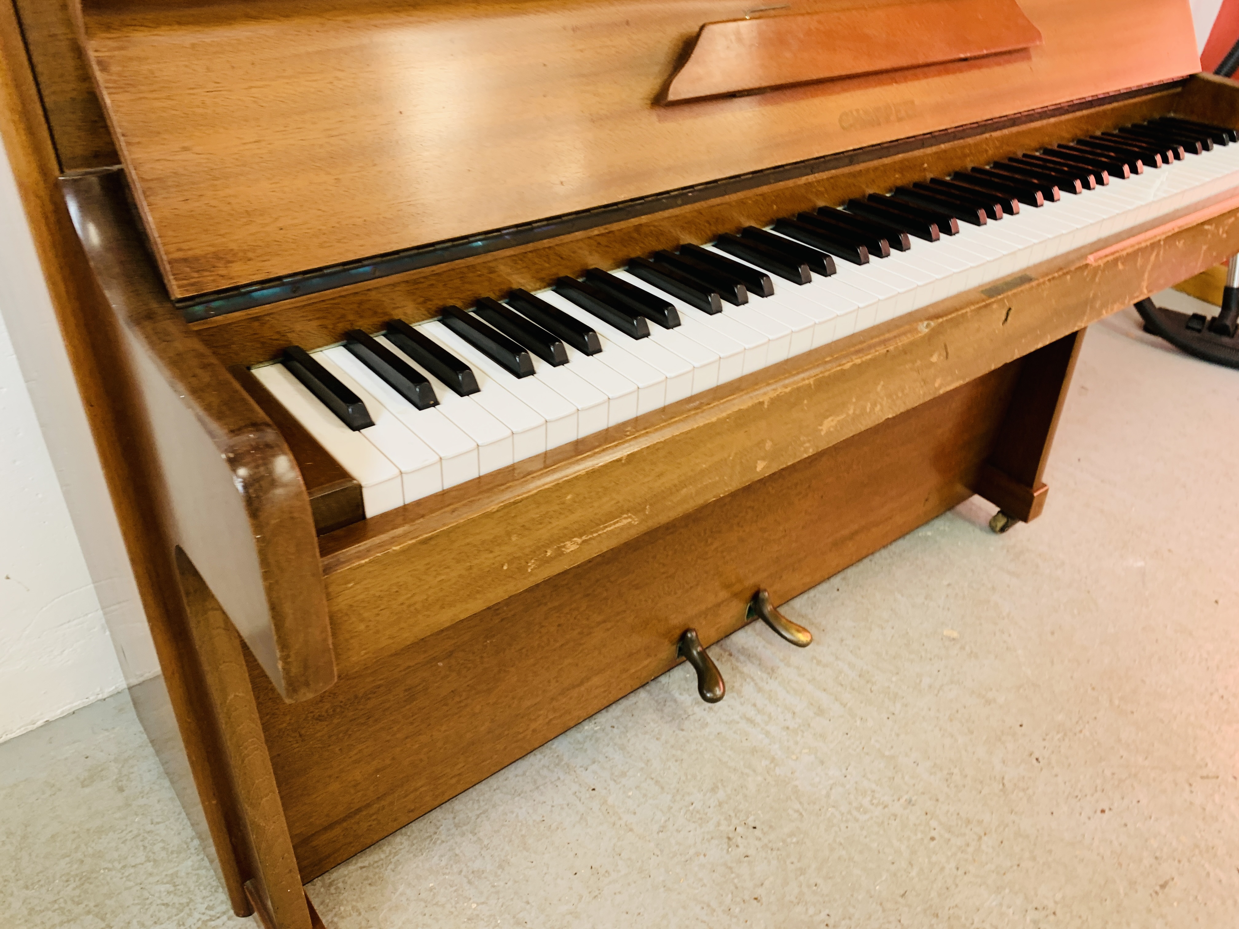 A CHAPPELL UPRIGHT OVERSTRUNG PIANO - Image 10 of 16