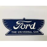 (R) OLD CAST FORD PLAQUE