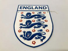 (R) ENGLAND FOOTBALL PLAQUE