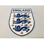 (R) ENGLAND FOOTBALL PLAQUE