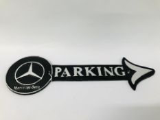 (R) MERCEDES PARKING ARROW