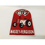 (R) LARGE MASSEY FERGUSON PLAQUE