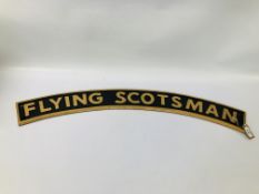 (R) BLACK AND GOLD FLYING SCOTSMAN