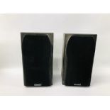 A PAIR OF HEYBROOK POINT FIVE LOUDSPEAKERS + PAIR OF MISSION LOUDSPEAKERS - SOLD AS SEEN