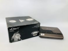 MUTANT NW280SP CAR AMP AND MUTANT NW1250SB 12" SUBWOOFER IN BOX - SOLD AS SEEN