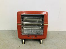 RETRO "BELLING" TYPE 234 ELECTRIC HEATER (COLLECTORS ITEM ONLY) - SOLD AS SEEN