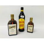 2 X BOTTLES OF COINTREAU LIQUEUR EXTRA DRY 0.