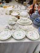 QUANTITY OF WEDGWOOD "MIRABELLE" R4537 DINNERWARE 25 PIECES ALONG WITH A MATCHING 3 PIECE DRESSING