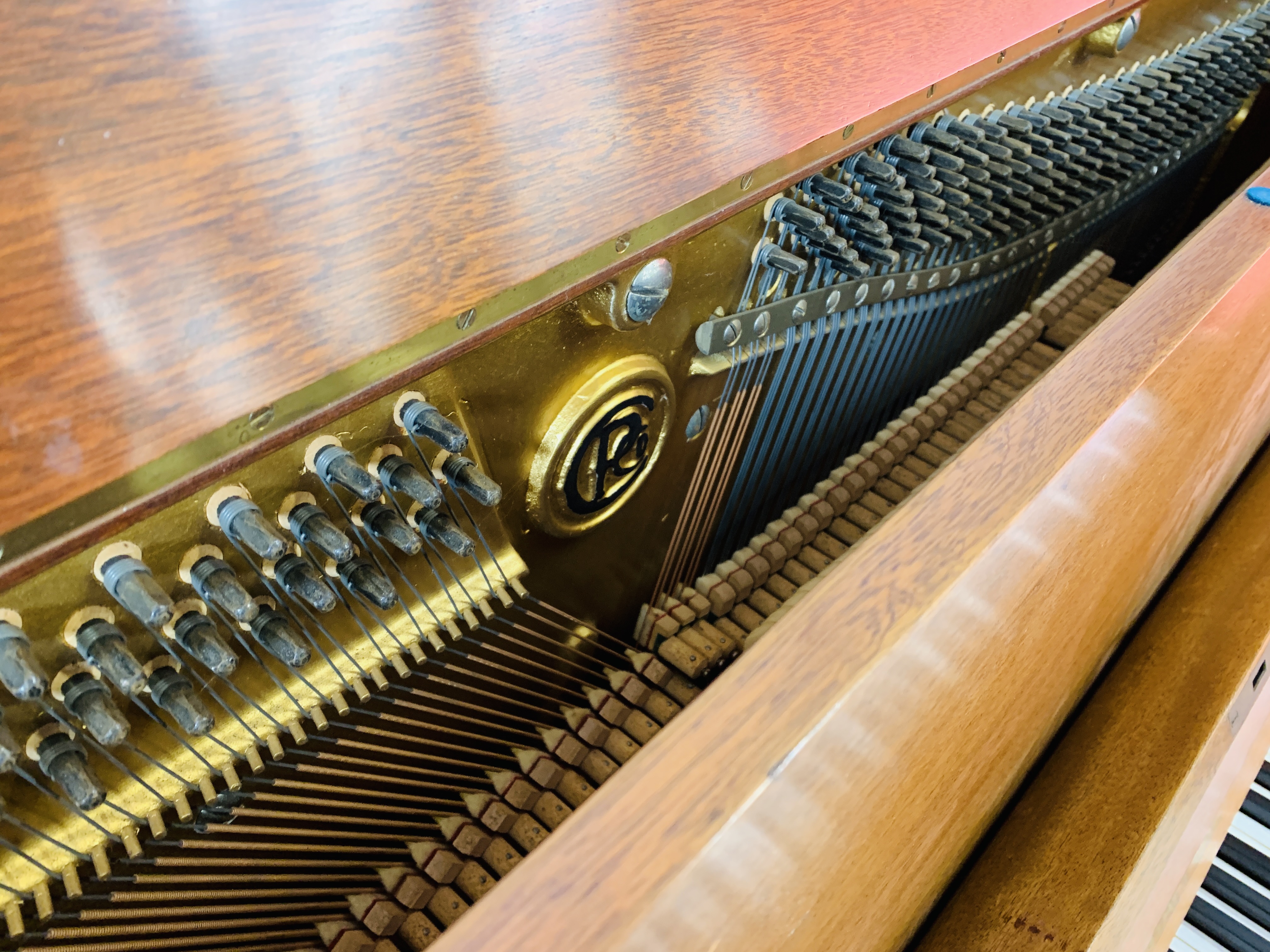 A CHAPPELL UPRIGHT OVERSTRUNG PIANO - Image 14 of 16