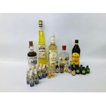 700ML MEDITERRANEAN CITRIC DRY GIN, 1 X LITRE GALLIANO LIQUEUR, 1 X BOTTLE 87.