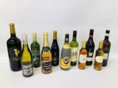 10 VARIOUS BOTTLES OF WINE TO INCLUDE FAUSTINO GRAN RESERVA RIOJA, 1.