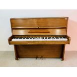 A CHAPPELL UPRIGHT OVERSTRUNG PIANO