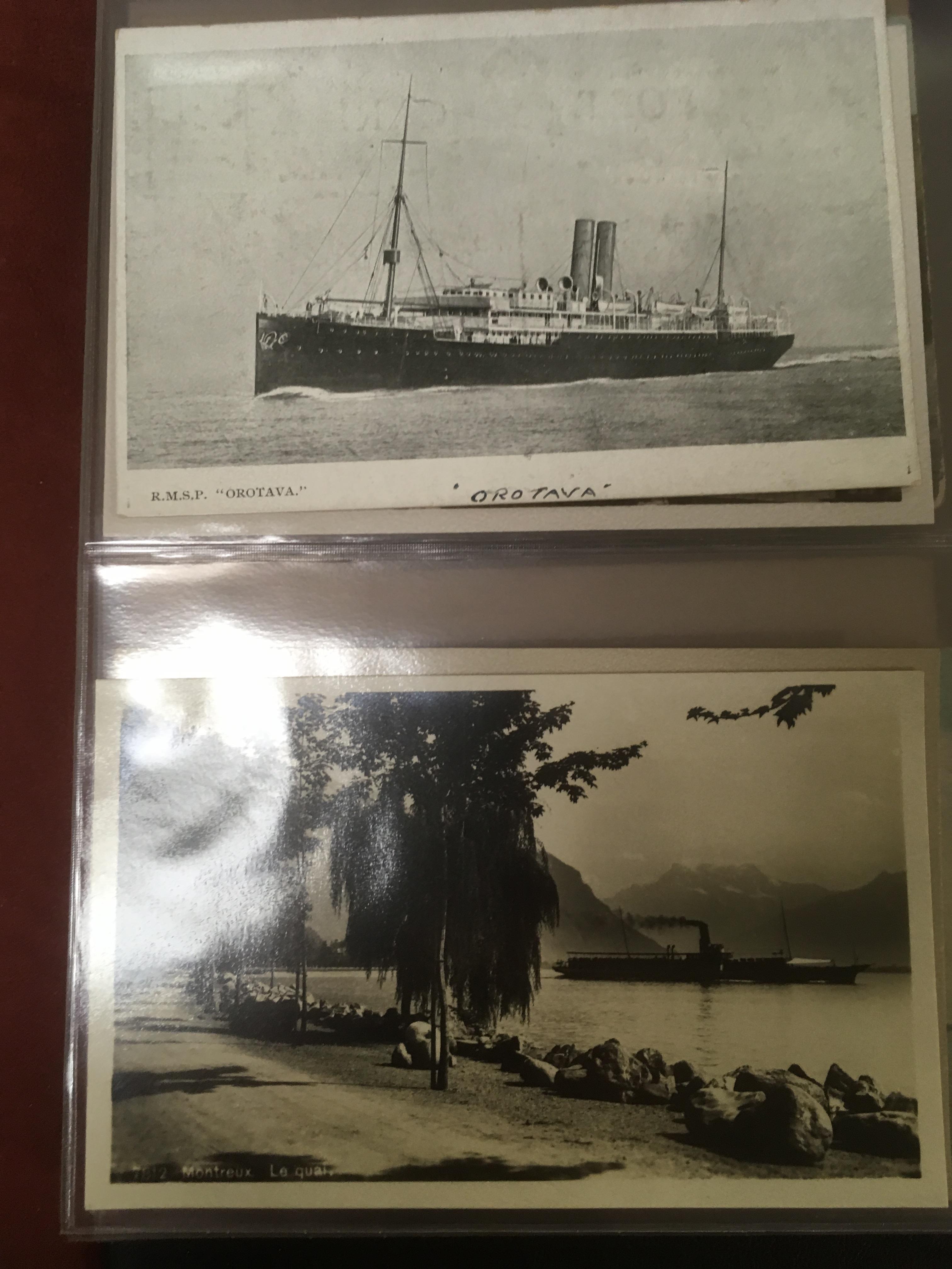 ALBUM OF SHIPPING AND NAVAL POSTCARDS (76) - Image 4 of 4