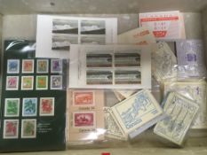 CANADA: FILE BOX VARIOUS INCLUDING IMPERF 3d BEAVER USED, COVERS AND CARDS INCLUDING POSTAGE DUES,