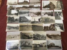 MIXED POSTCARDS, RPs OF WEYMOUTH, POOLE, PORTLAND, DEVONPORT, HEBBURN, ETC.