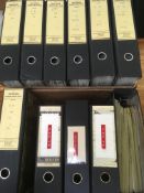 GB: TWO BOXES WITH 1969-92 COLLECTION OF FIRST DAY COVERS IN ELEVEN BINDERS, COMMEMS.