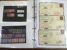 GB: BINDER WITH QE2 WILDINGS COLLECTION, MINT, USED, BOOKLET PANES, CYLINDER BLOCKS,