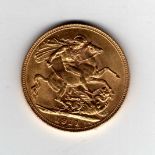 GOLD COINS: SOVEREIGN,