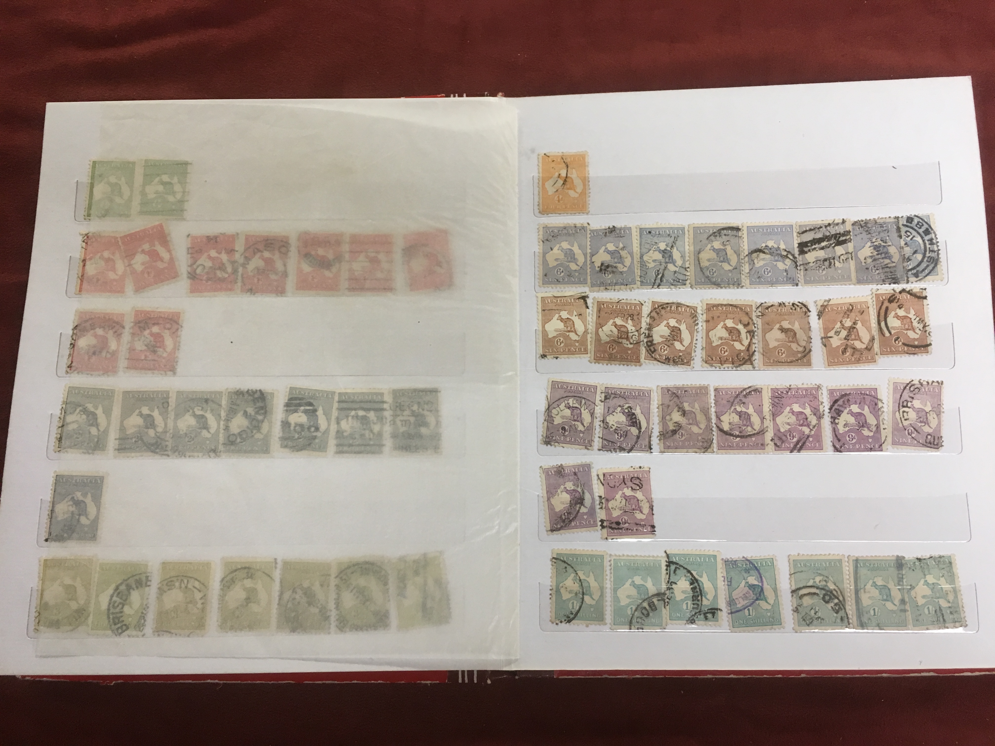 AUSTRALIA AND STATES: FILE BOX VARIOUS INCLUDING USED ROOS AND KGV HEADS, - Image 2 of 6