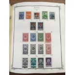RUSSIA: SCOTT PRINTED ALBUM WITH MAINLY USED OR CTO COLLECTION TO 1966, MANY SETS, AIRS,