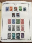 RUSSIA: SCOTT PRINTED ALBUM WITH MAINLY USED OR CTO COLLECTION TO 1966, MANY SETS, AIRS,