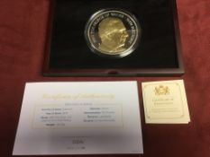 GUERNSEY 2018 PRINCE OF WALES 70th BIRTHDAY TEN POUNDS SILVER PROOF IN CPM CASE WITH CERTIFICATE No